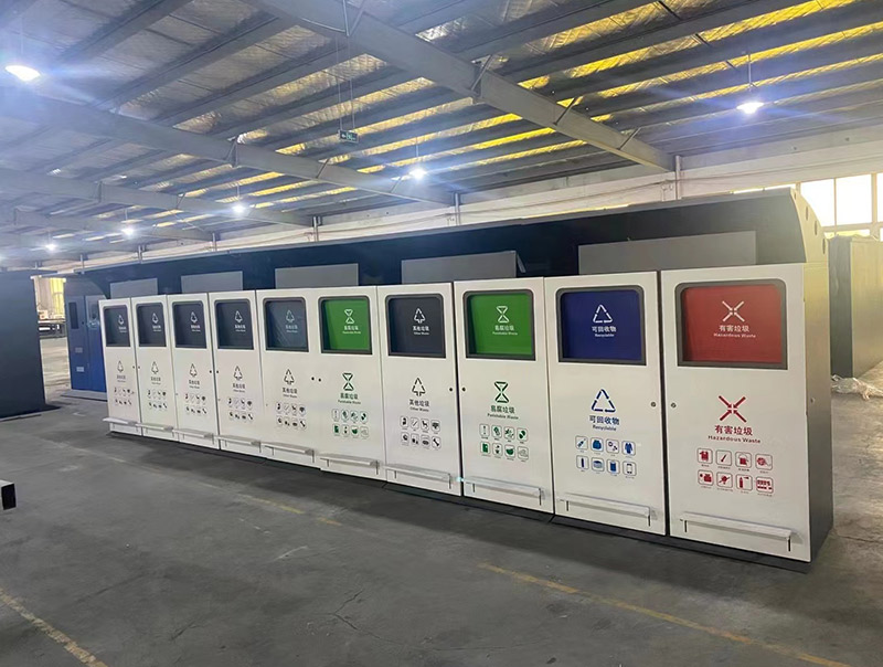 垃圾箱發貨效果案例